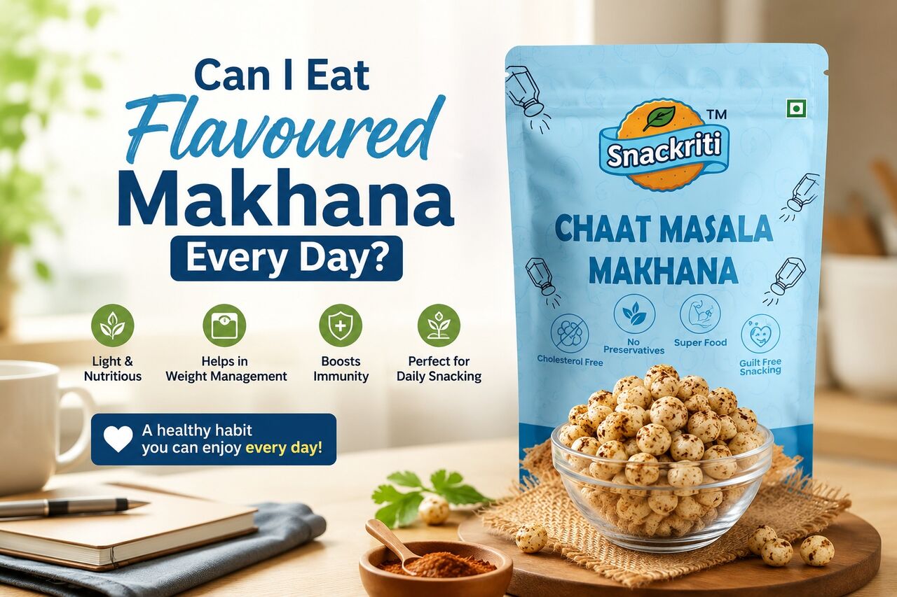 Mumbai, Food, INR 100,  Protein-rich Flavoured Makhana For Daily Diet Plan
