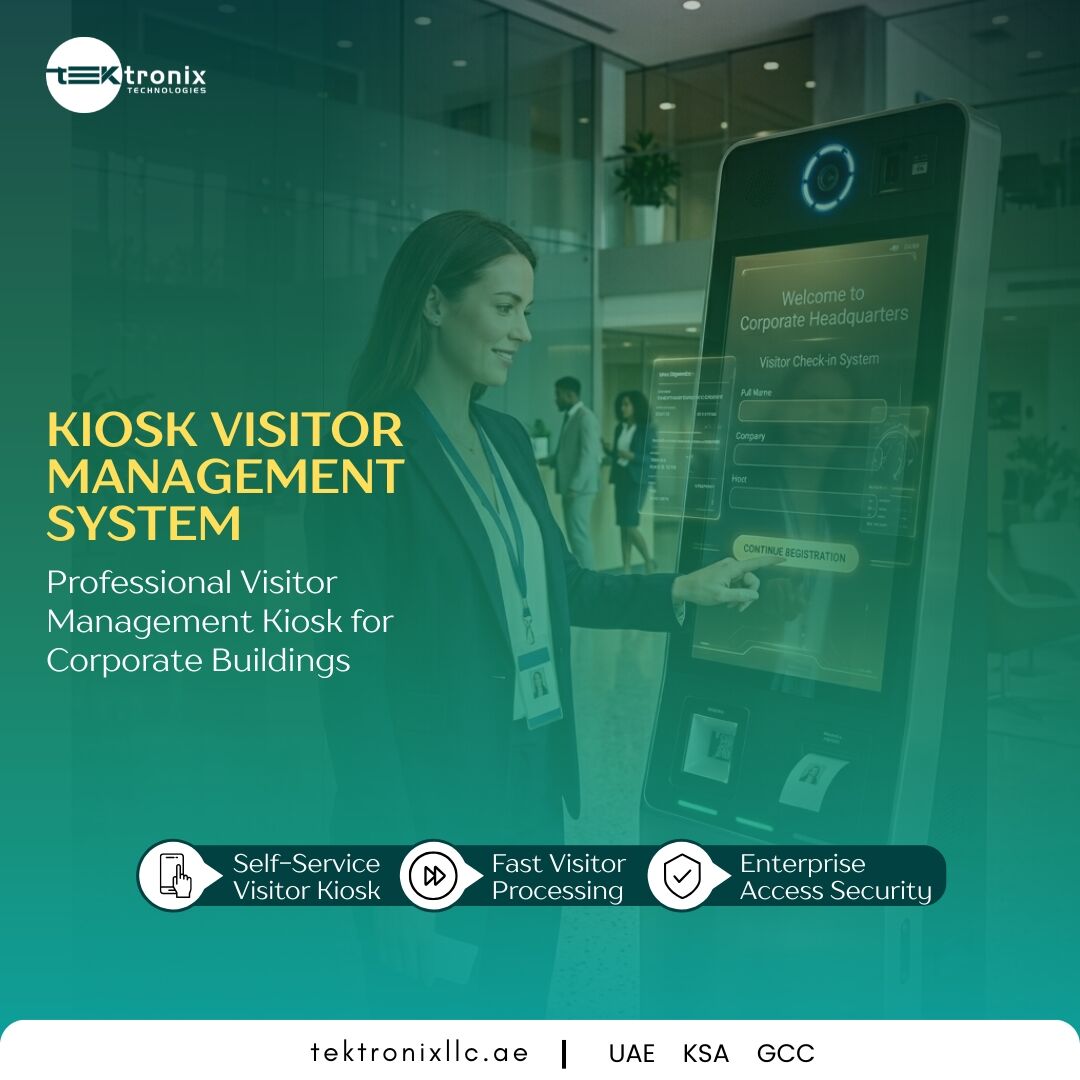 Dubai, Software Development, The Ultimate Kiosk Visitor Management System For UAE Businesses