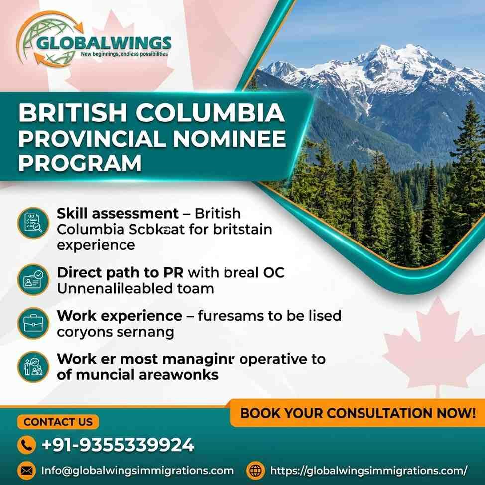 New Delhi, Counseling, Canada PR Through British Columbia Provincial Nominee Program