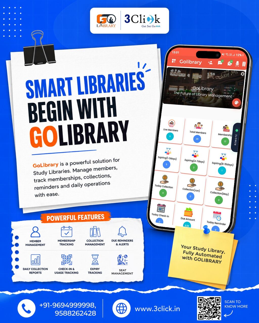 Jaipur, Software Development, GoLibrary &ndash; Library Manager App | Best Library Management Application