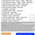 VACANCIES IN LARGE NUMBER