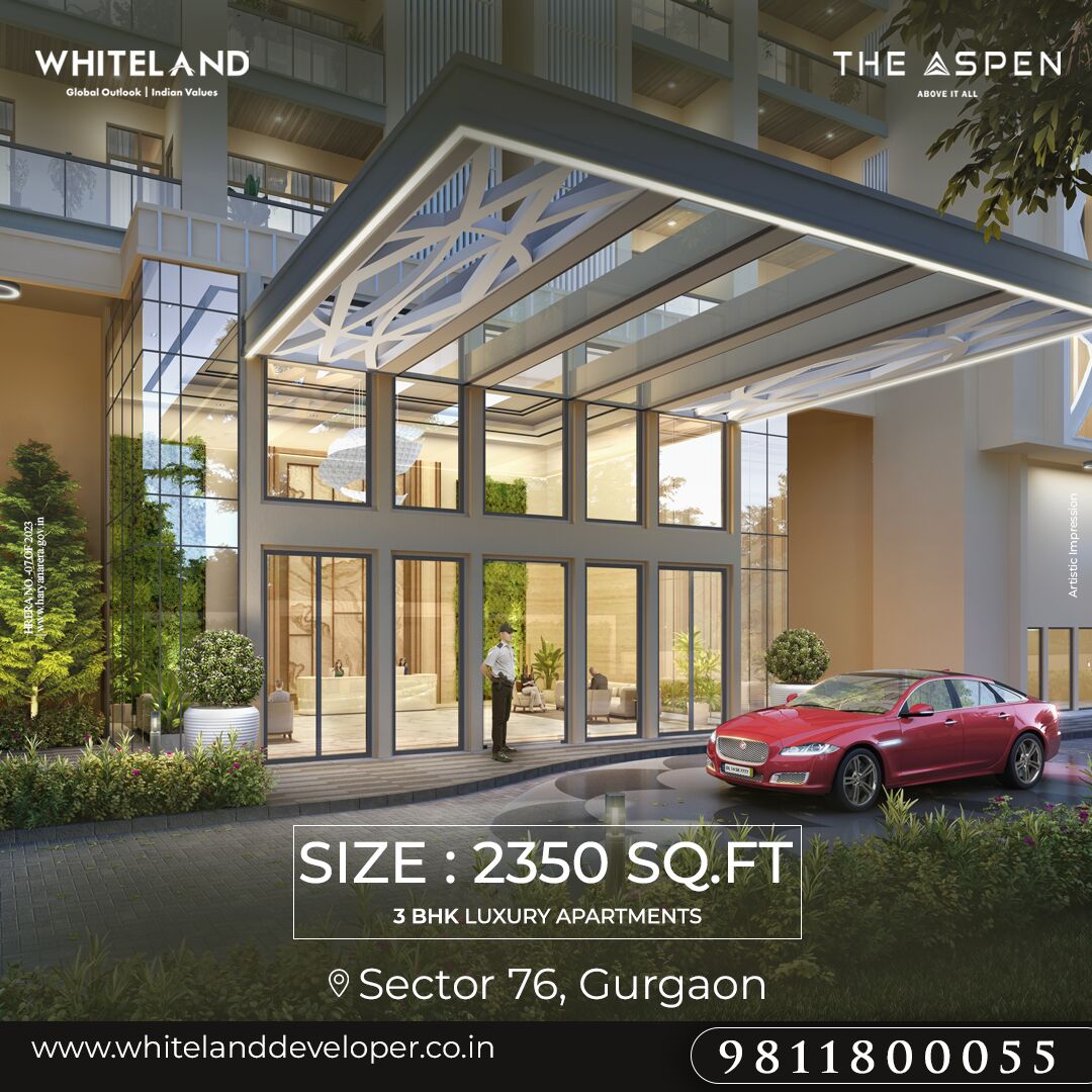 Gurgaon, Real Estate For Sale, INR 34310000,  3 BR,  2350 Sq. Meter,  3BHK Sale At Whiteland The Aspen One Sector 76 Gurgaon