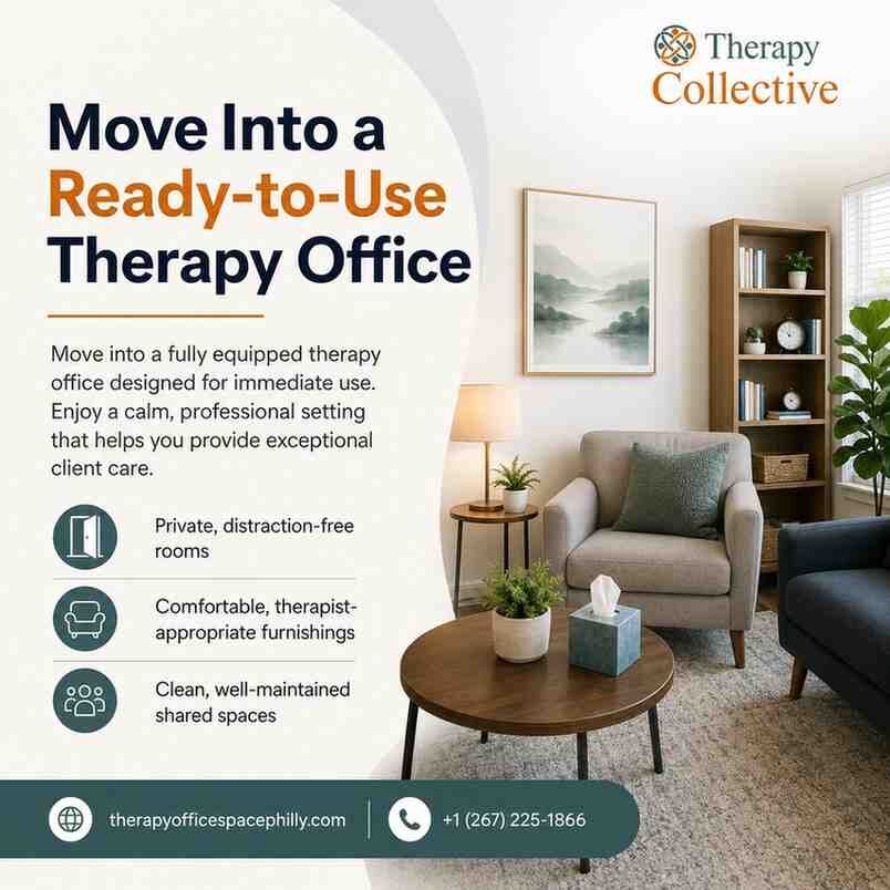 New York, Health, Fully Furnished Therapy Space Available Now