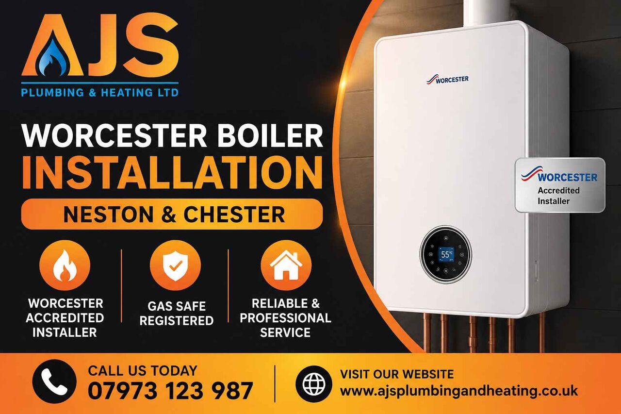 London, Appliances, Worcester Boiler Installation Neston & Chester | AJS Plumbing & Heating