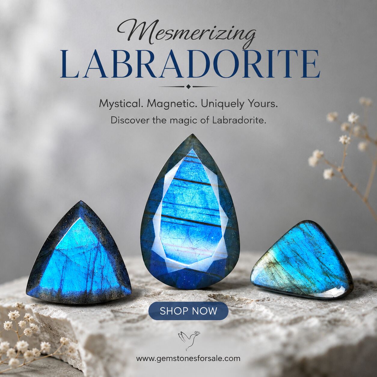 New York, Jewelry, USD 4,  Buy Natural Labradorite Crystal Gemstones