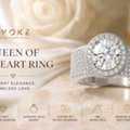 USD 18000,  Queen Of My Heart Ring | 5-Carat Diamond Ring In 18K White Gold