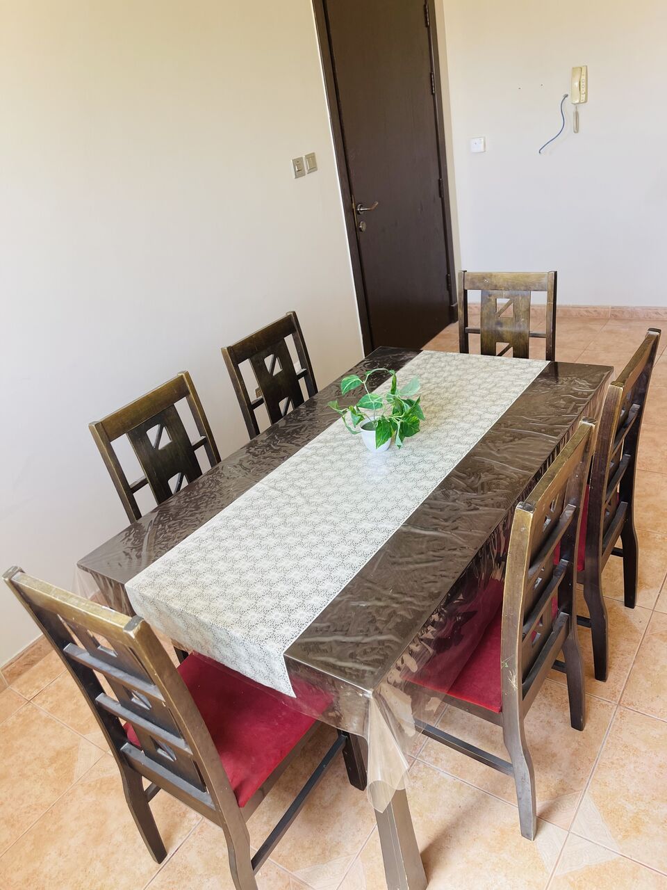 Riyadh, Furniture, SAR 350,  Dining Table For Sale (6 Seat )