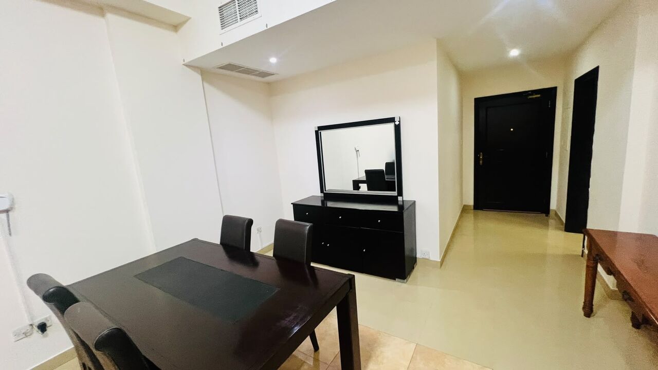 Sanabis, Apartments, Flats, Houses & Villas, BHD 280/month,  Furnished,  1 BR,  Apartment For Rent In Sanabis | Pool & Gym