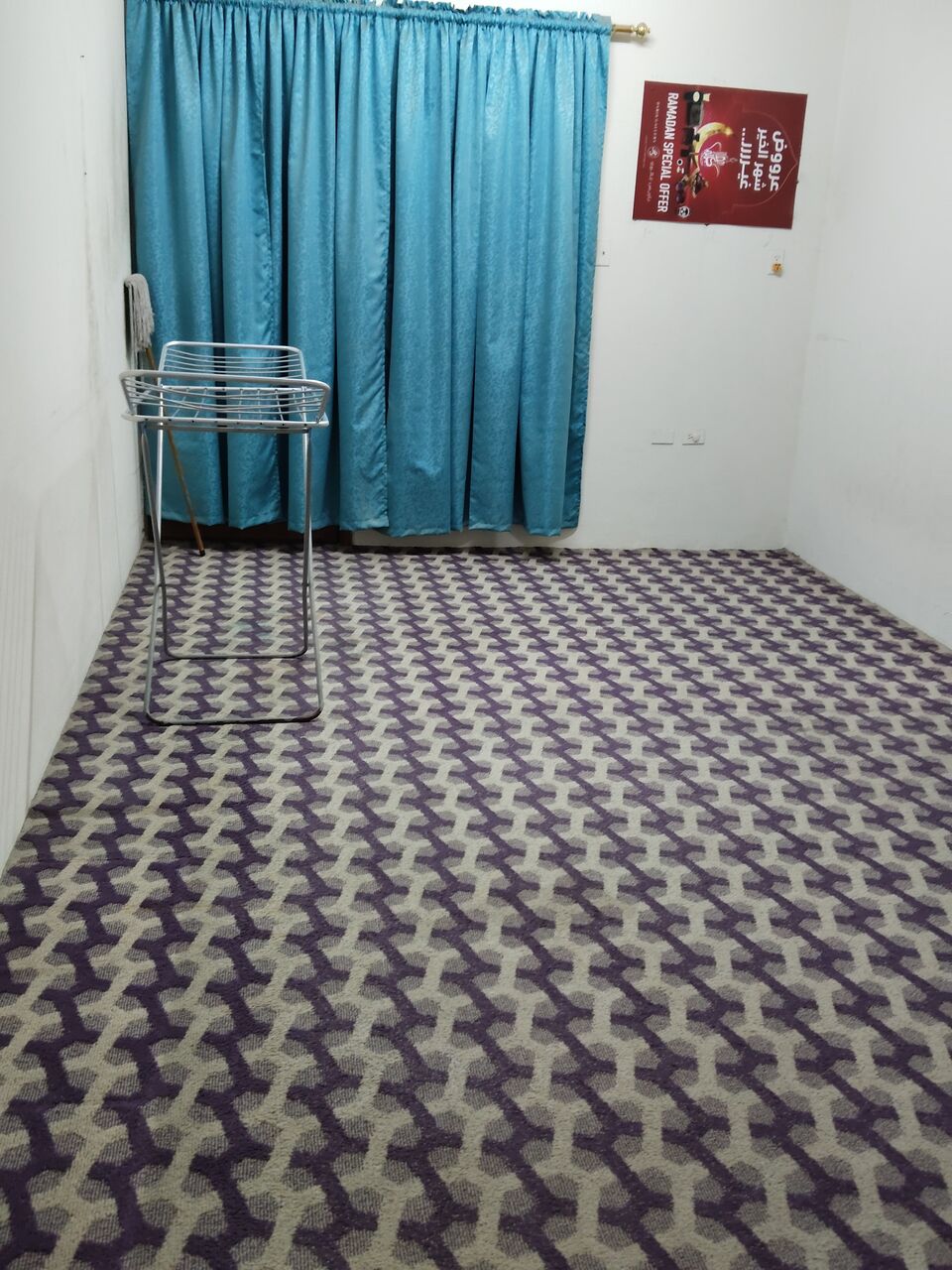 Khobar, Rooms for Rent, SAR 750/month,  220 Sq. Meter,  One Big Single Room Neat And Clean With Balcony.