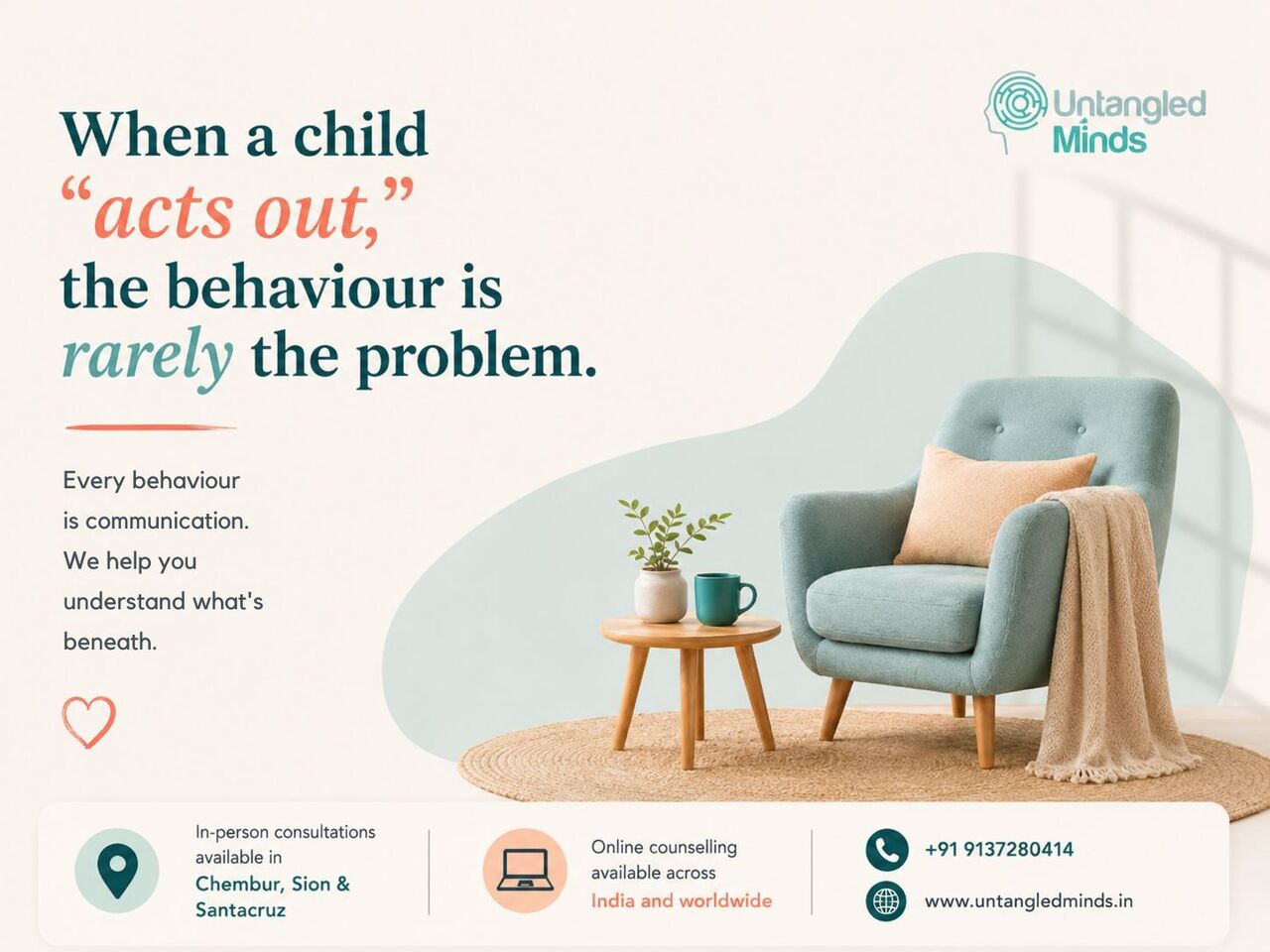 Mumbai, Health, Child Psychologist In Mumbai | Anxiety, ADHD, Behavioral Concerns
