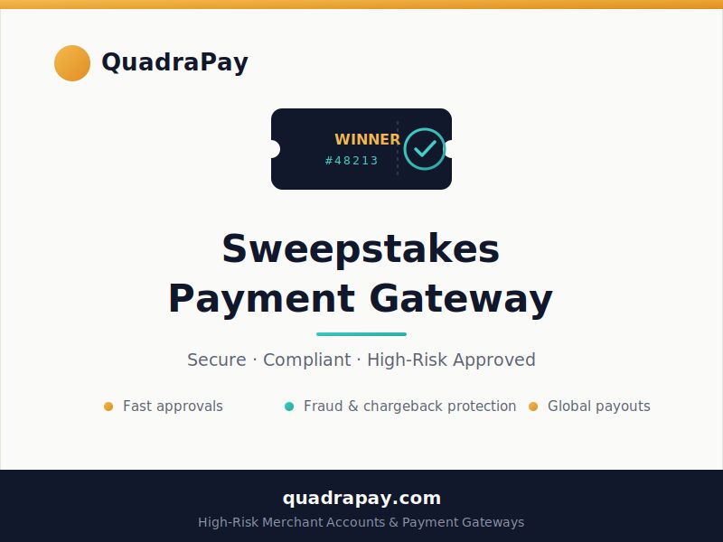 New York, Business, Sweepstakes Payment Gateway | High-Risk Processing &ndash; QuadraPay