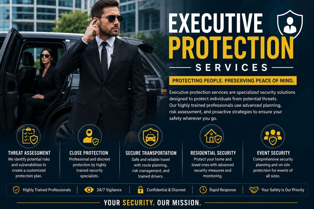 Vancouver, Security, What Are Executive Protection Services?