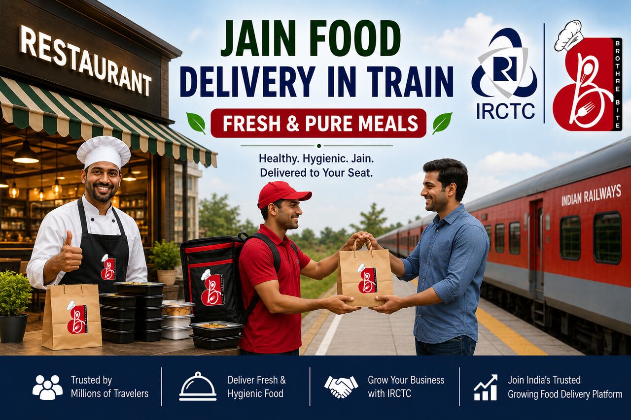 Punjab, Food Delivery, Order Satvik Jain Food In Train With Brother Byte