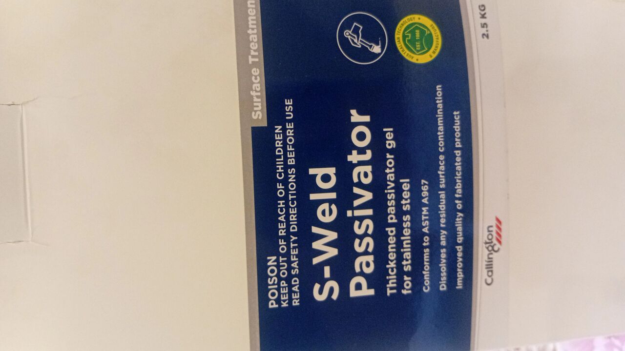 Jeddah, Tools, SAR 250,  S-Weld Passivator Gel (2.5 Kg)