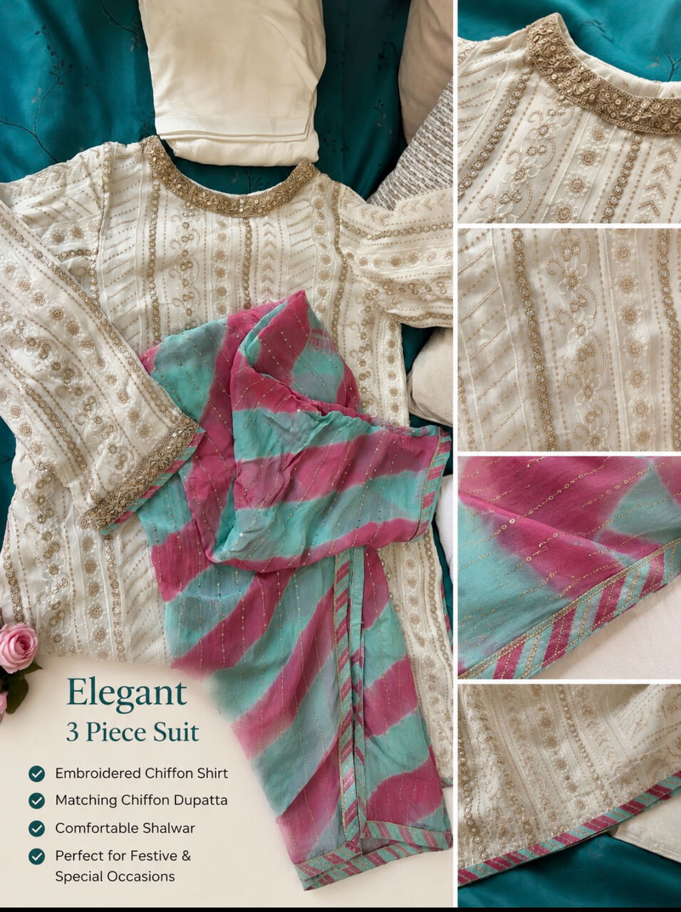 Olaya, Clothing & Accessories, SAR 250,  New Chiffone And Lawn