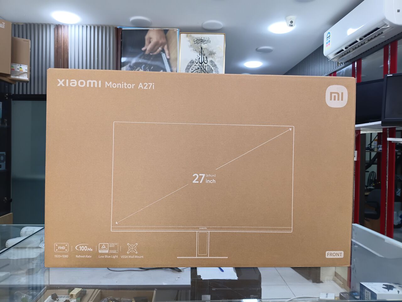 Riffa, Computers, BHD 53,  XIAOMI Monitor A27i 27" Full HD IPS 100Hz Gaming Monitor | Brand New | BD 53 Only