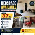 BHD 37/month,  Bedspace Available