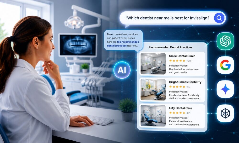 London, Software Development, UK Dental AI Search Guide: Get Recommended By AI
