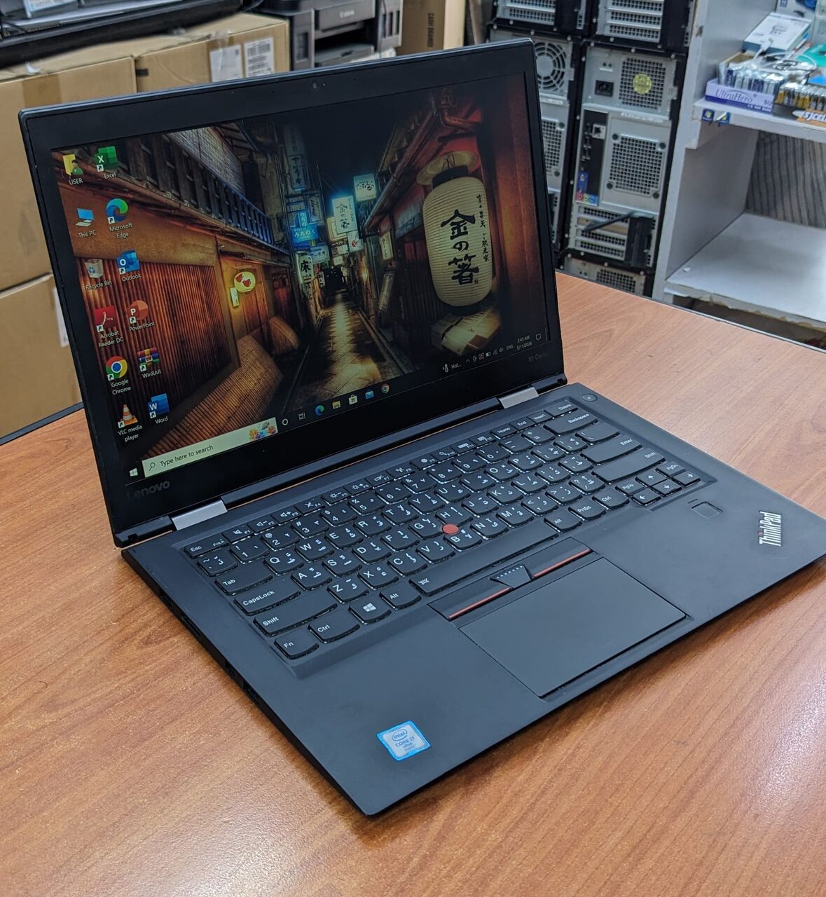 Manama, Computers, BHD 108,  LENOVO X1 CARBON Core I7 Thin & Slim Laptop 14" Display 16GB RAM 256GB SSD M.2 35x Fast