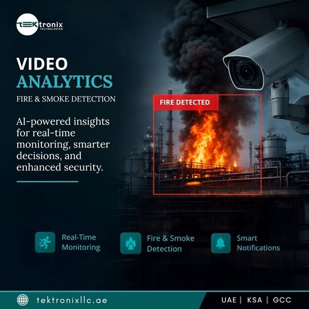 Dubai, Computer, Advanced Video Analytics For Early Fire Detection And Emergency Response In The UAE