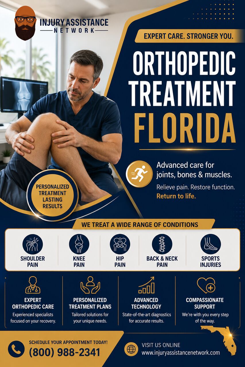 Miami, Health, Find The Best Orthopedic Treatment In Florida - Injury Assistance Network
