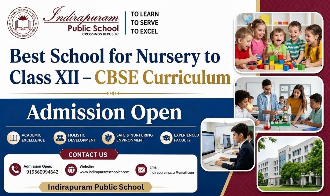 Ghaziabad, Education, Best School For Nursery To Class XII &ndash; CBSE Curriculum