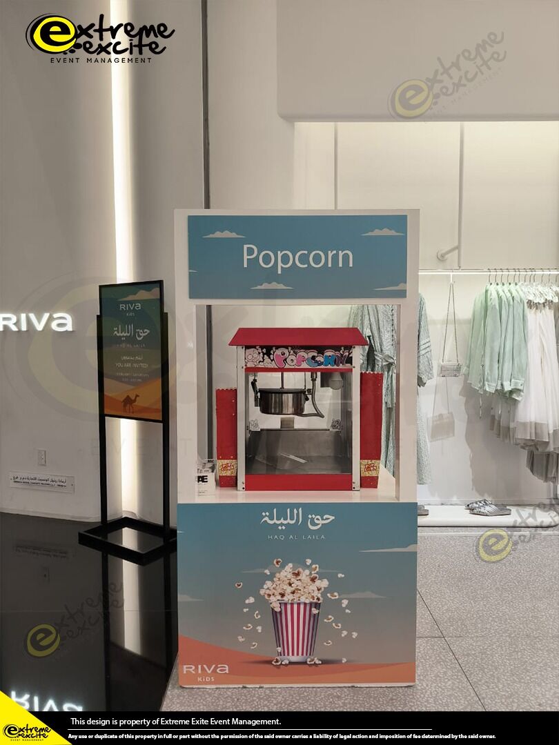 Abu Dhabi, Food, AED 1,  Popcorn & Cotton Candy Machine Rental | ABU DHABI