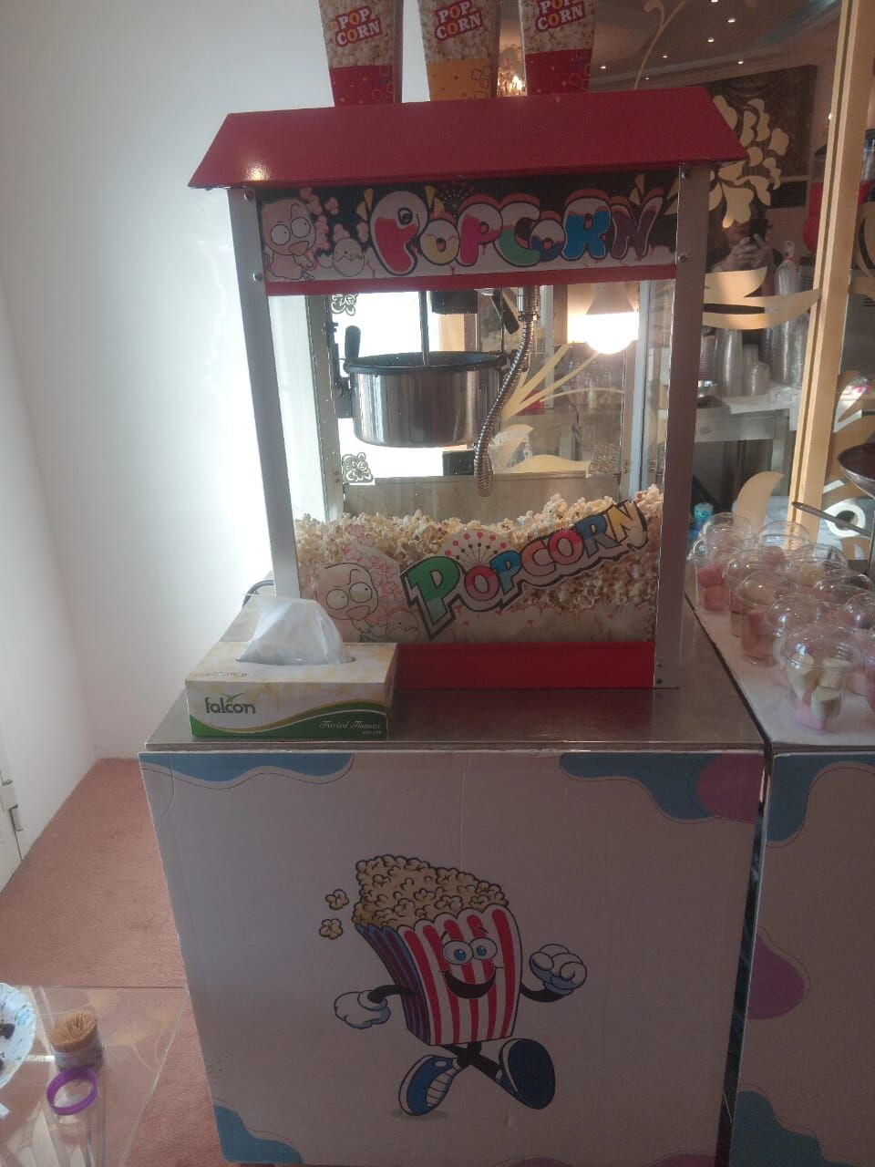 Abu Dhabi, Food, AED 1,  Popcorn & Cotton Candy Machine Rental | ABU DHABI