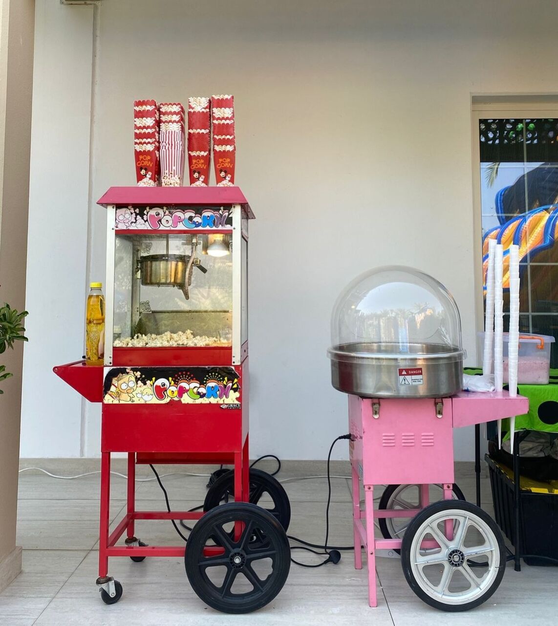 Al Ain, Food, AED 1,  Popcorn & Cotton Candy Machine Rental | AL AIN