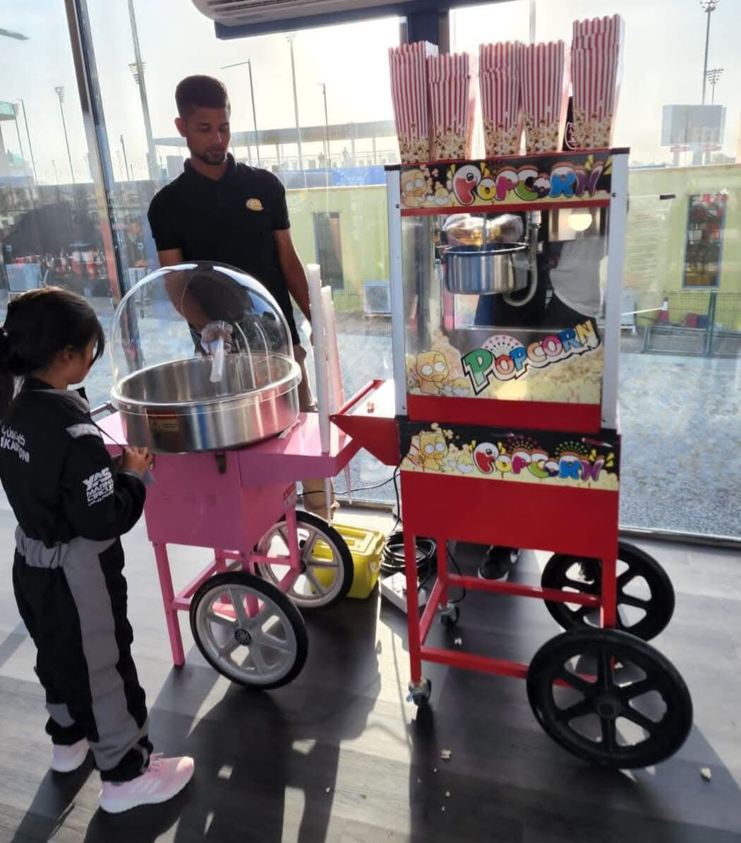 Al Ain, Food, AED 1,  Popcorn & Cotton Candy Machine Rental | AL AIN