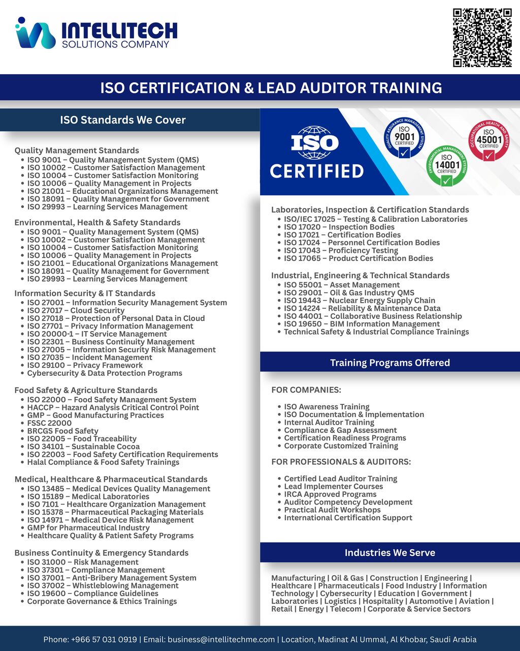 Abha, Business, Get ISO 9001:2015 Certified Fast | ISO Consultants Asir