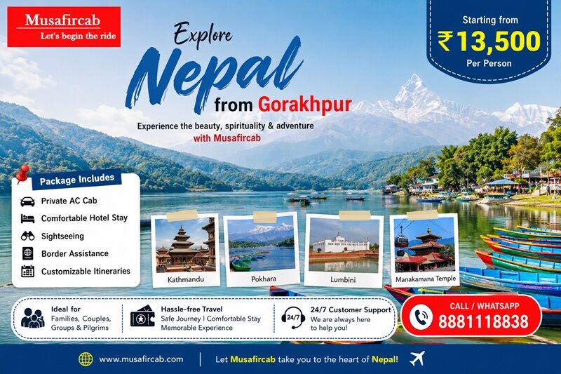 Lucknow, Travel, Gorakhpur To Nepal Tour Package