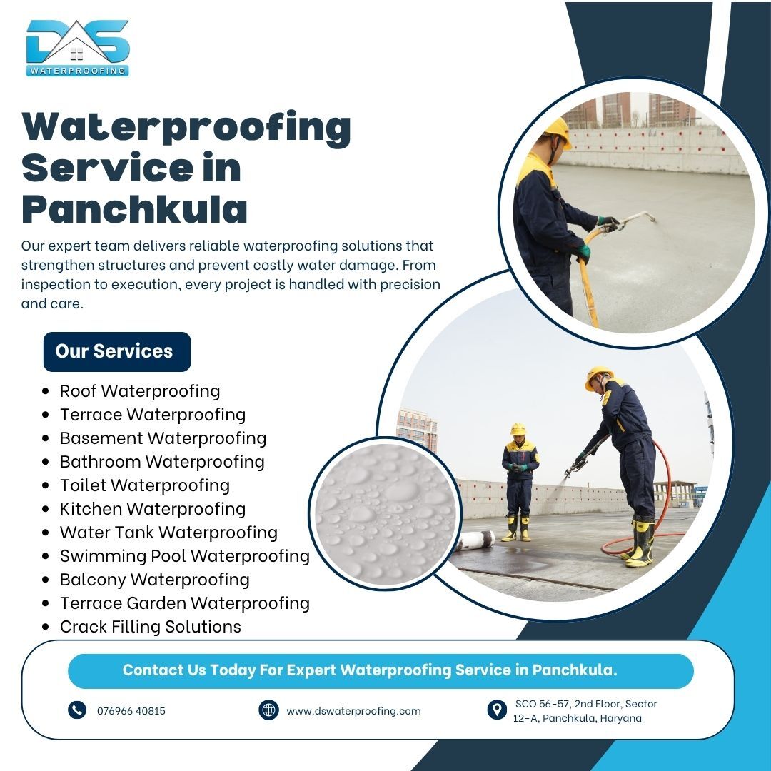 Panchkula, Business, Waterproofing Service In Panchkula
