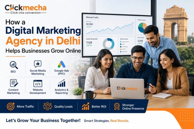New Delhi, Business, Delhi Digital Marketing Agency For Business Growth