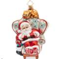 USD 103,  Buy Beautiful Christopher Radko Santa Ornaments For Holiday Decoration