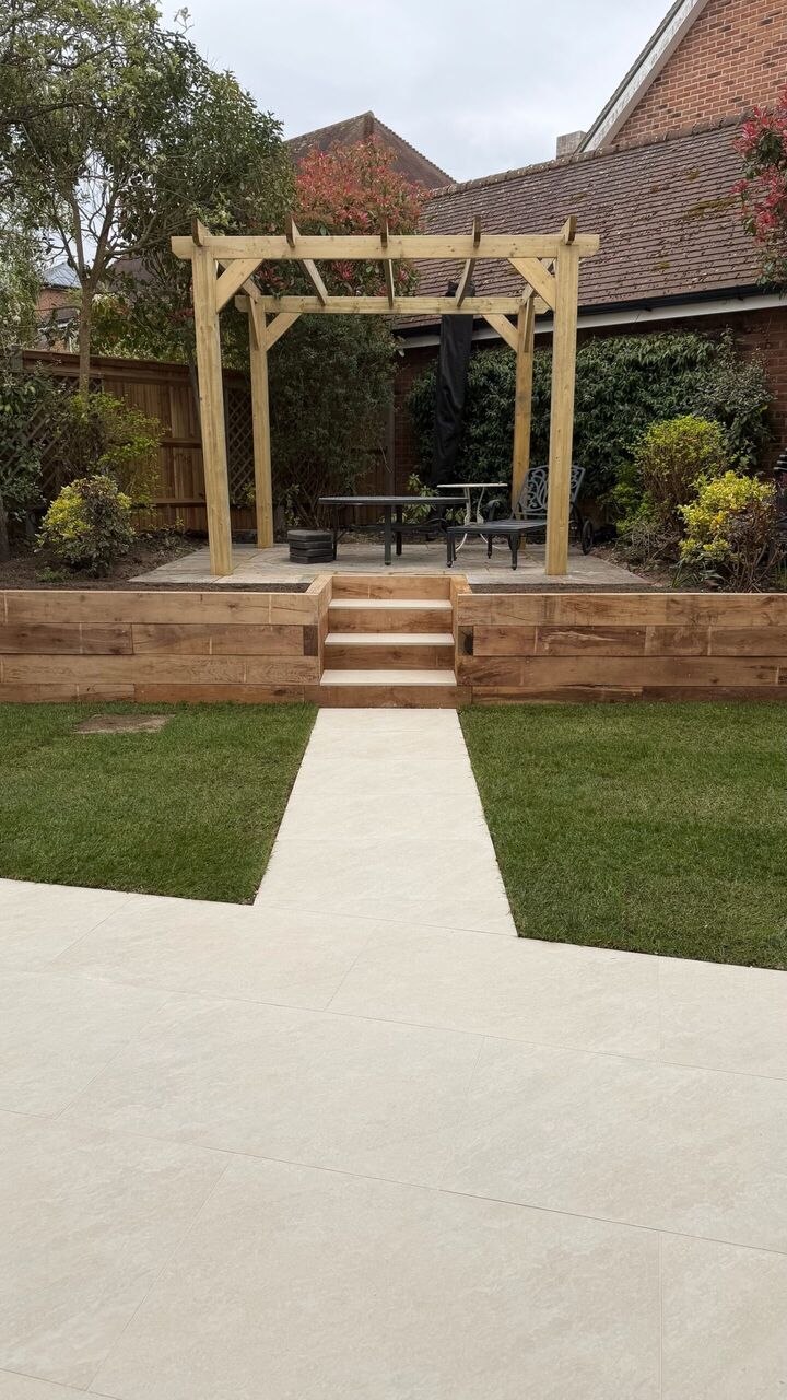 London, Construction, Outdoor Living Space Design For Stylish Gardens