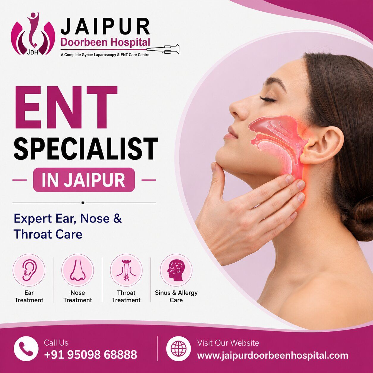 Jaipur, Health, ENT Specialist In Jaipur | Expert Ear, Nose & Throat Care