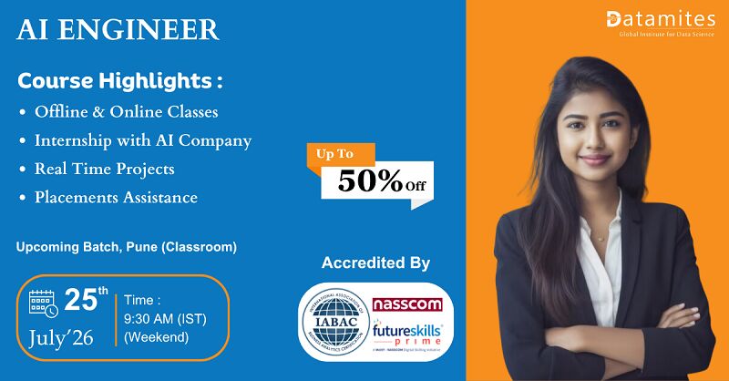 Pune, Education, DataMites Artificial Intelligence Courses In Pune