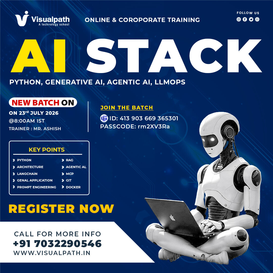 Hyderabad, Education, AI Stack Online Training | New Batch Starts Soon