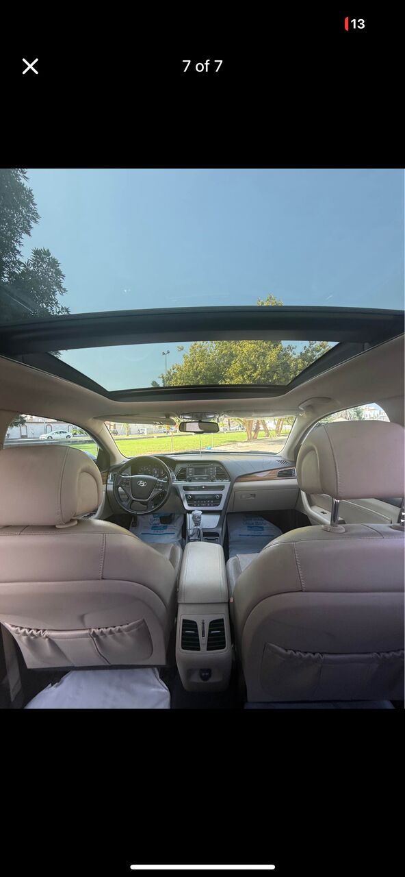Jeddah, Vehicles, Cars & Trucks , SAR 34000,  Hyundai Sonata,  2016,  Automatic,  292000 KM,    For Sale  * Model:   * Panoramic Sunroof * Premium L