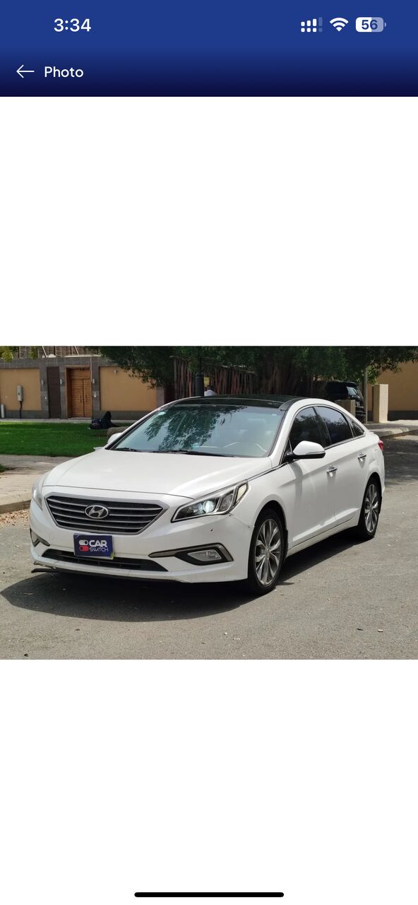 Jeddah, Vehicles, Cars & Trucks , SAR 34000,  Hyundai Sonata,  2016,  Automatic,  292000 KM,    For Sale  * Model:   * Panoramic Sunroof * Premium L