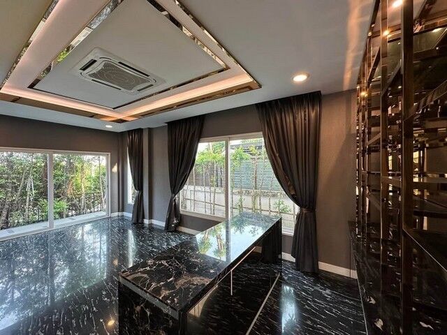 Bangkok, Real Estate For Sale, THB 21900000,  4 BR,  118 Sq. Feet,  Single House For Sale On Borommaratchachonnani Road, Near Central Salaya, Thonburi Fresh