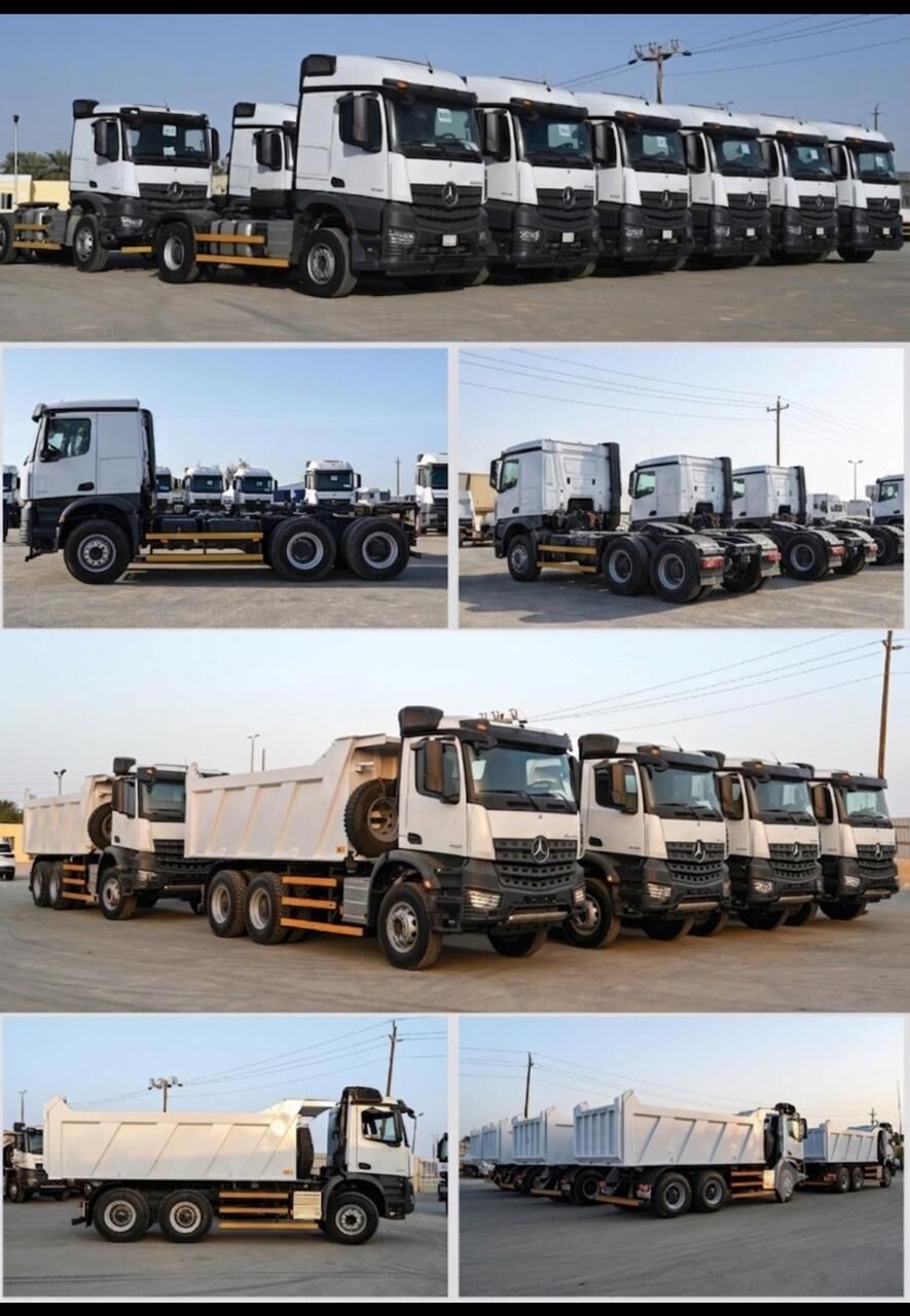 Dammam, Equipment Rental, 50 Dump Truck Available 16 Cubic Meter