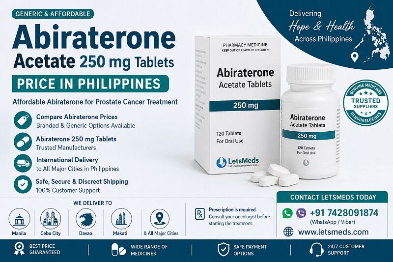 Cebu City, Health & Beauty Items, PHP 1,  How Much Does Abiraterone Acetate 250 Mg Cost In Davao Philippines?
