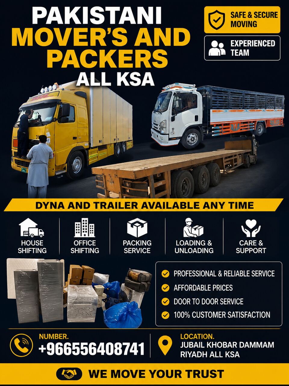Ras Tanura, Household, PAKISTANI SHIFTING HOME OFFICE VILA APARTMENT COMPOUND MOVING SHIFTING PACKING.0556408741`