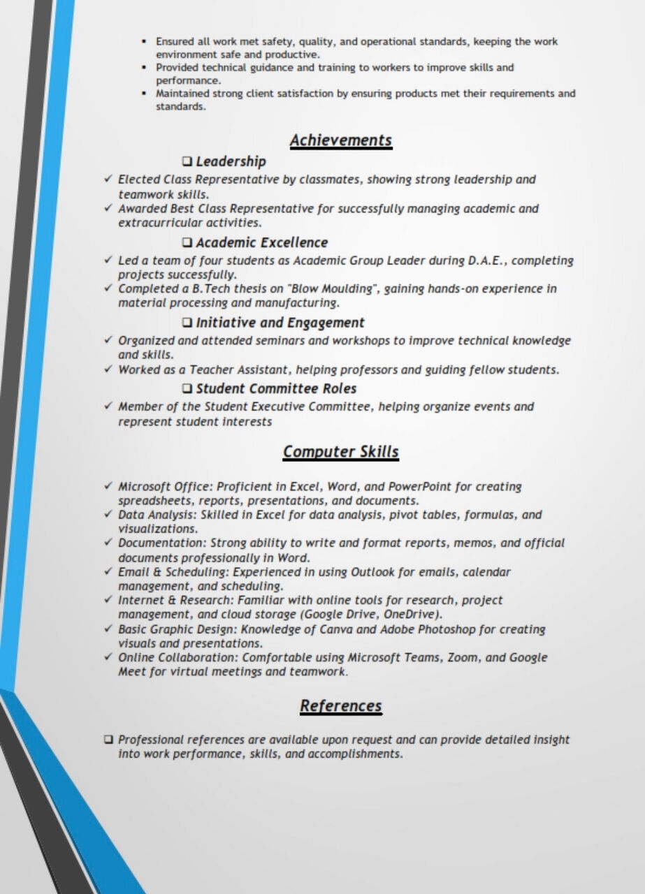 Riyadh, Job Seekers, Mechanical Engineer