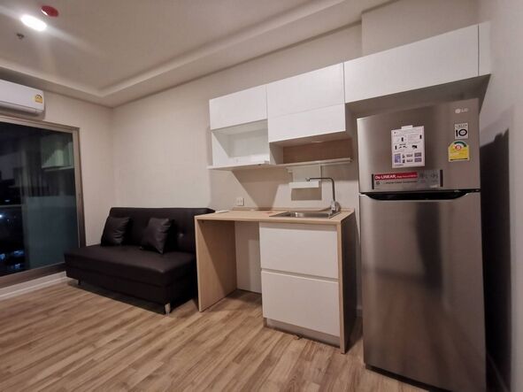 Bangkok, Villas, THB 8000,  27 Sq. Meter,  Condo For Rent Ease 2 Rama 2 (EASE 2), 8th Floor, Size 27 Sq M., Fully Furnished, Open