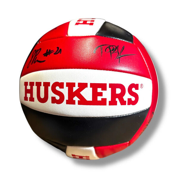 New York, Sporting Goods, USD 300,  2026 Nebraska Team Signed Volleyball | Harper Murray Autograph