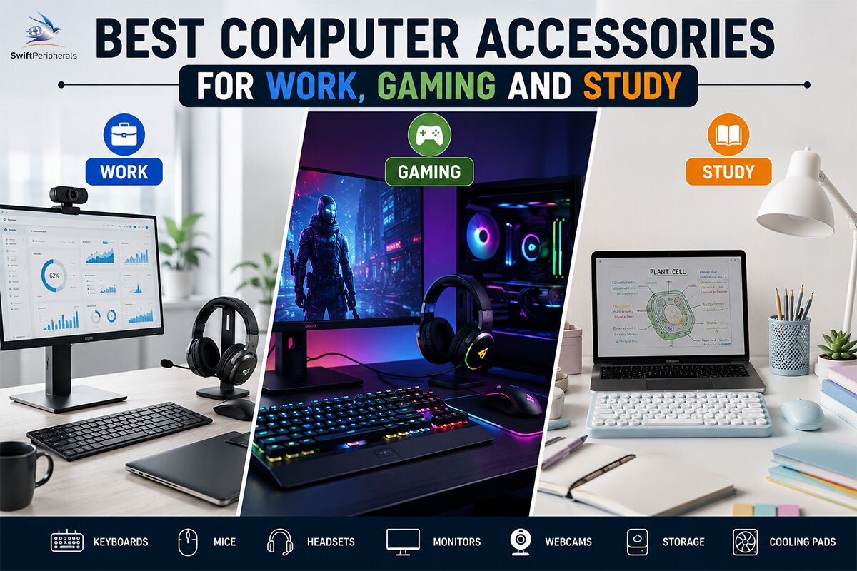 Mumbai, Appliances, INR 500,  Best Computer Accessories For Work, Gaming And Study
