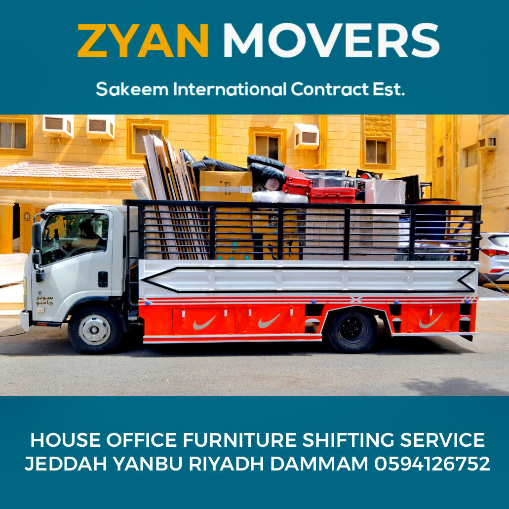 Jeddah, Labor/Moving, Zyan Movers In Jeddah For House Office Furniture Shifting & Transportation Service